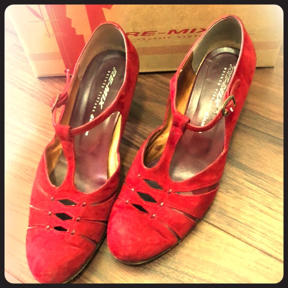 Beautiful 1920s/1930s style Re-Mix shoes